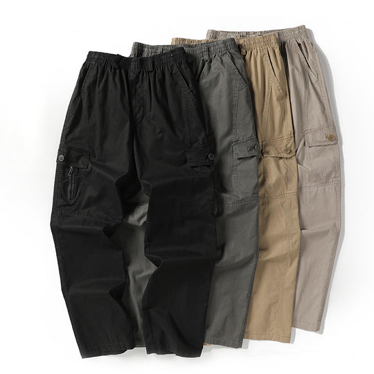 Herren Cargo-Hose im Relaxed-Fit mit Mehrfach-Taschen Nord Taschen