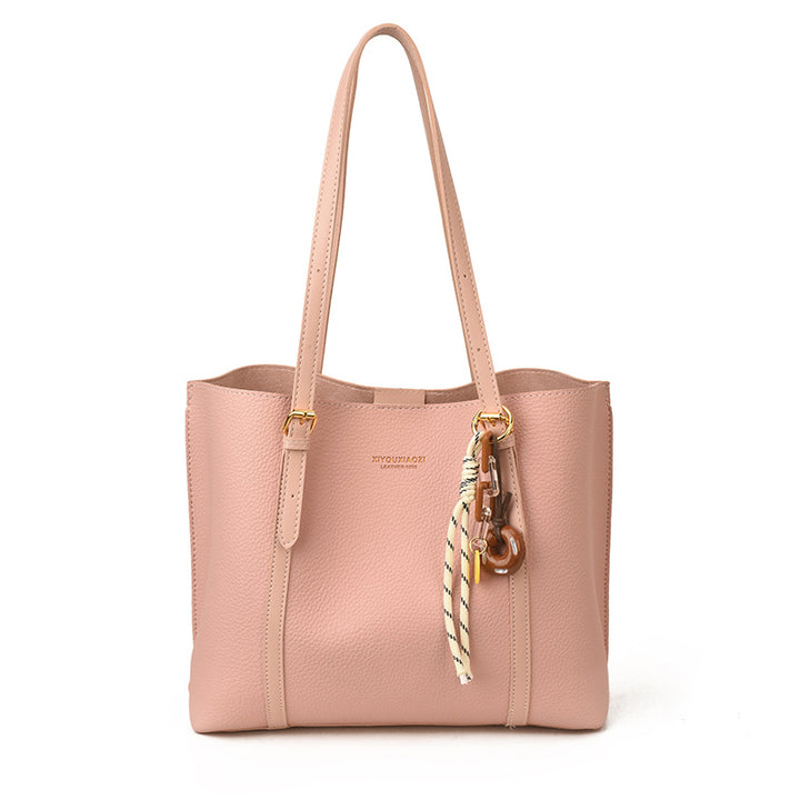 Damen elegante Handtasche im minimalistischen Stil mit einzigartigem Anhänger Nord Taschen