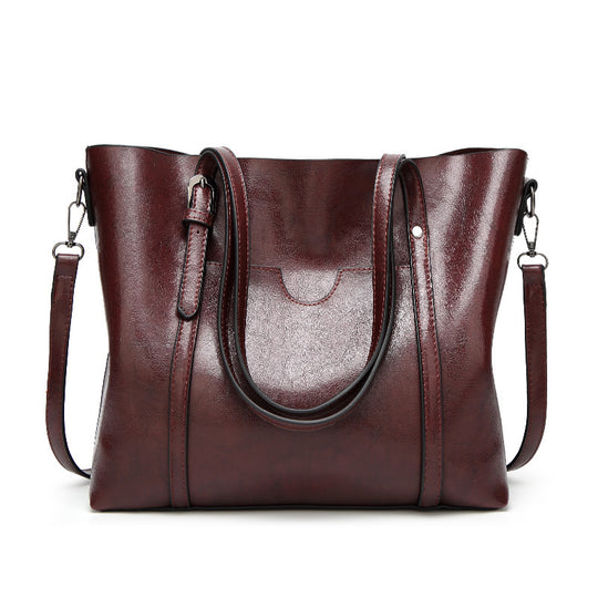 Damen elegante Henkeltasche mit großzügigem Innenraum und abnehmbarem Schulterriemen Nord Taschen