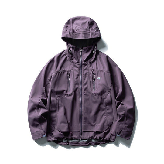 Unisex Technische Softshell-Fieldjacke mit verschweißten Nähten, vier Reißverschlusstaschen und verlängerter Rückenpartie Nord Taschen