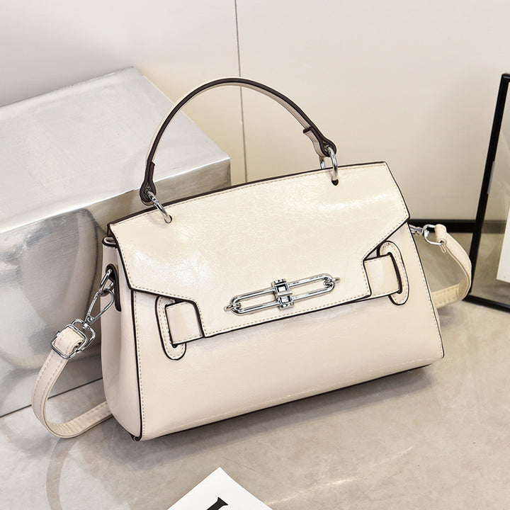 Damen elegante Umhängetasche mit hochwertigem Leder und verstellbarem Tragegurt Nord Taschen