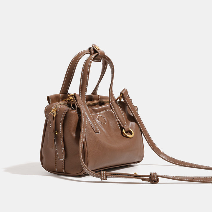 Damen praktische Handtasche mit elegantem Reißverschluss Nord Taschen