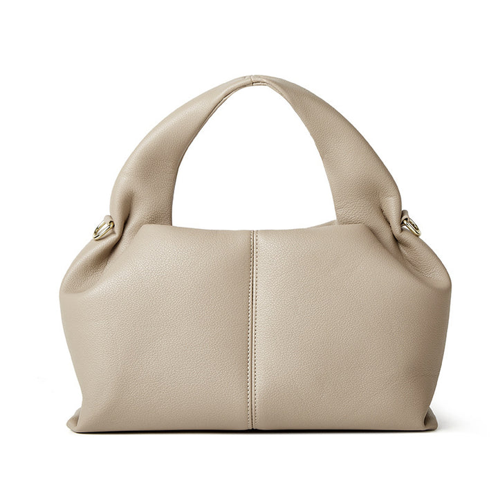 Damen Hobo-Tasche aus hochwertigem Kunstleder mit eleganter Kettenapplikation Nord Taschen