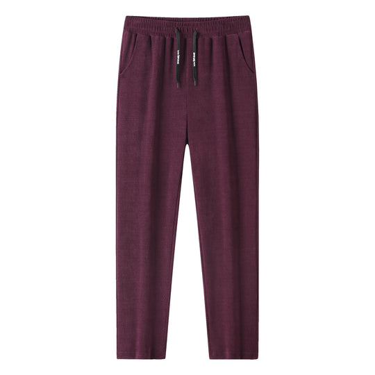 Herren Legere Strick-Jogginghose mit Kordelzug Nord Taschen