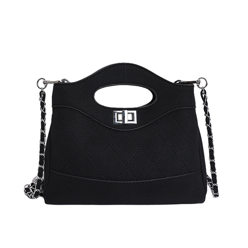 Damen modische Handtasche mit strukturiertem Design und süßem Bärchenanhänger Nord Taschen