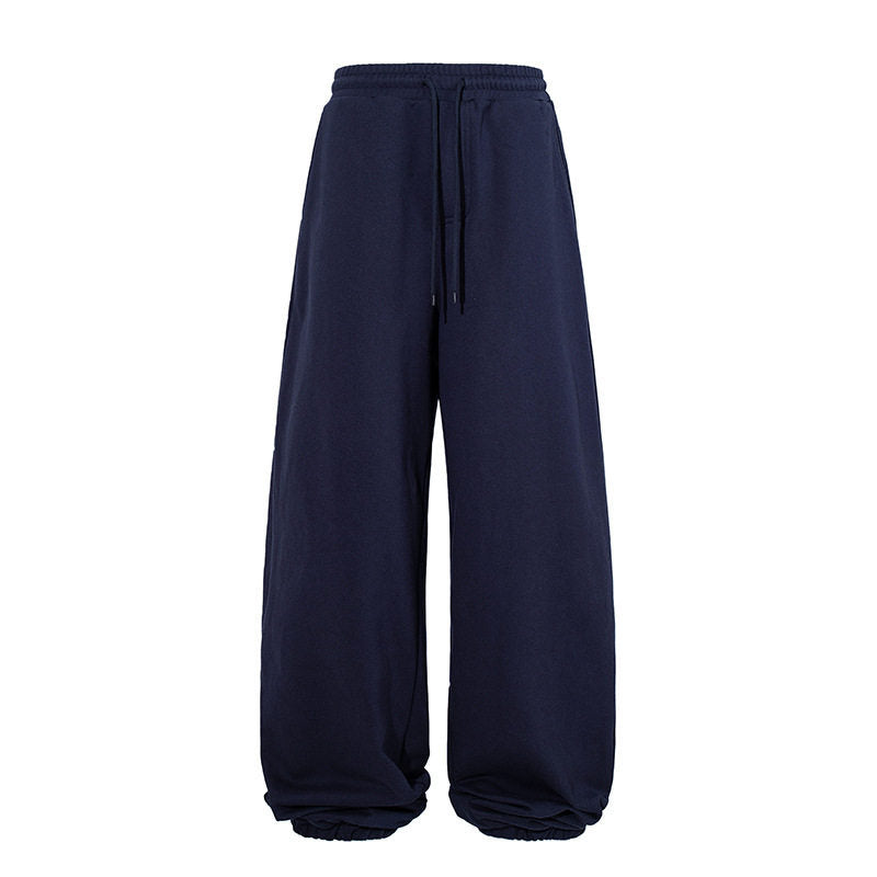 Damen Extraweite Palazzo-Sweathose mit hohem Komfortbund und Ballon-Saum Nord Taschen