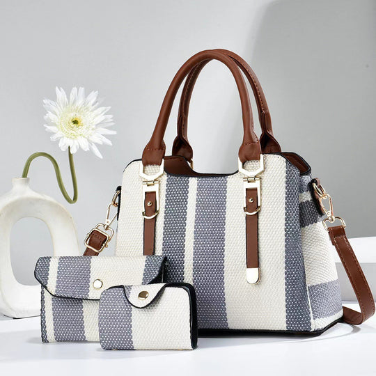 Damen vielseitige Handtasche mit modischen Accessoires Nord Taschen
