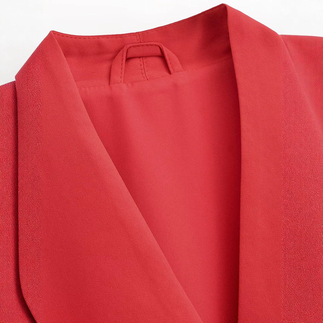 Damen Oversized Kimono-Übergangsjacke mit Raglanärmeln und elastischem Saum Nord Taschen