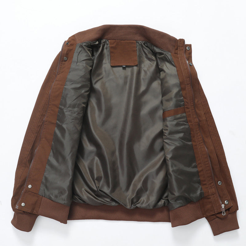 Herren Utility-Fieldjacke mit Stehkragen und Mehrfachtaschen Nord Taschen
