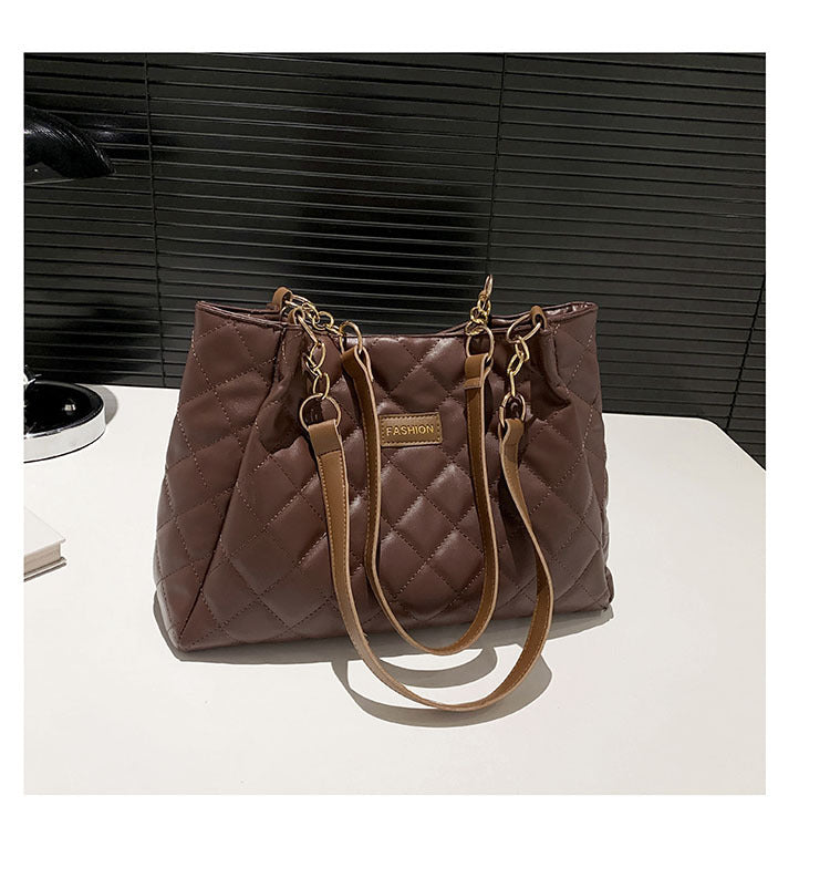 Damen elegante Quilted Umhängetasche Nord Taschen