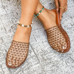 Damen Atmungsaktive und flexible Freizeit-Slipper