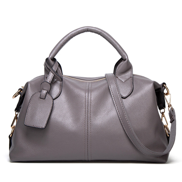 Damen elegante Handtasche mit luxuriösem Kunstleder und abnehmbarem Schultergurt Nord Taschen