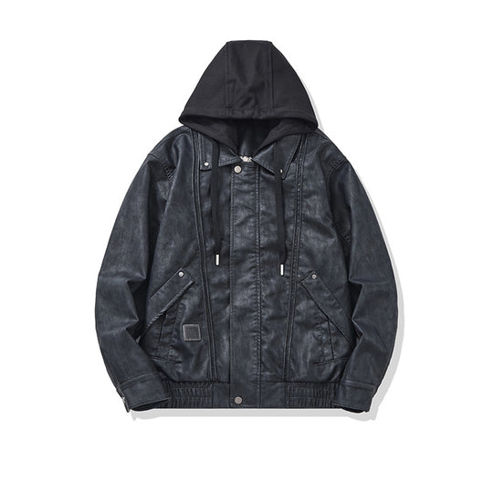 Herren Kapuzen-Canvasblouson im Boxy‑Cut mit Utility‑Details Nord Taschen
