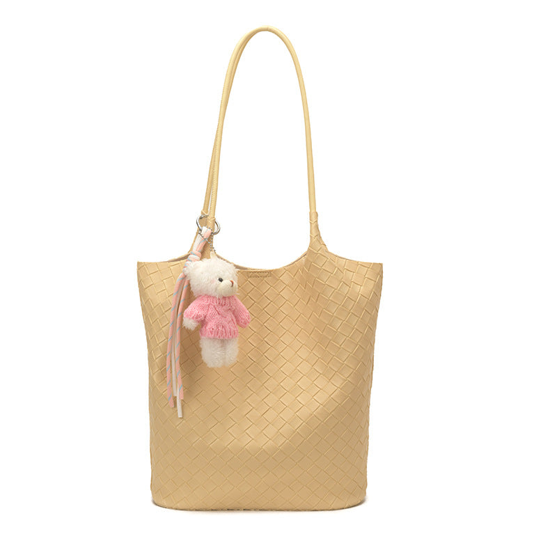 Damen Einkaufstasche mit geflochtenem Design Nord Taschen