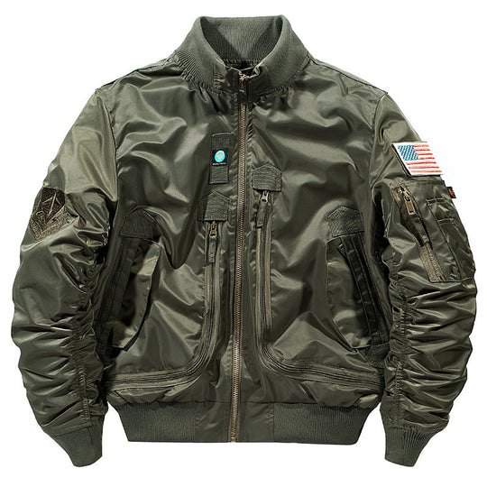 Herren Utility-Bomberjacke Nord Taschen
