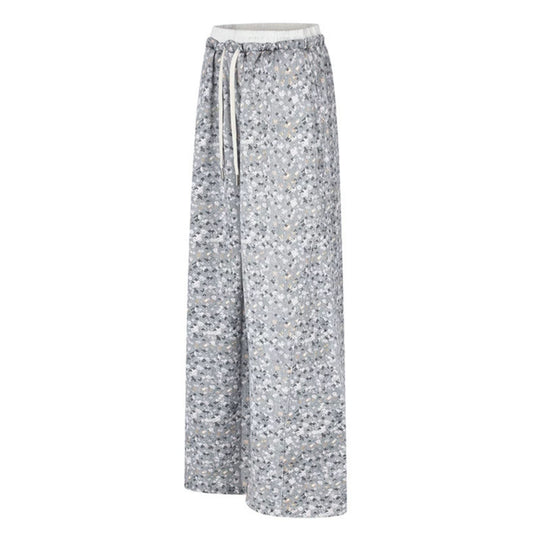 Damen Palazzo‑Glitzerhose mit elastischem Bund und Kordelzug Nord Taschen