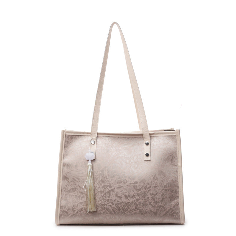 Damen elegante Tragetasche mit verziertem Design Nord Taschen