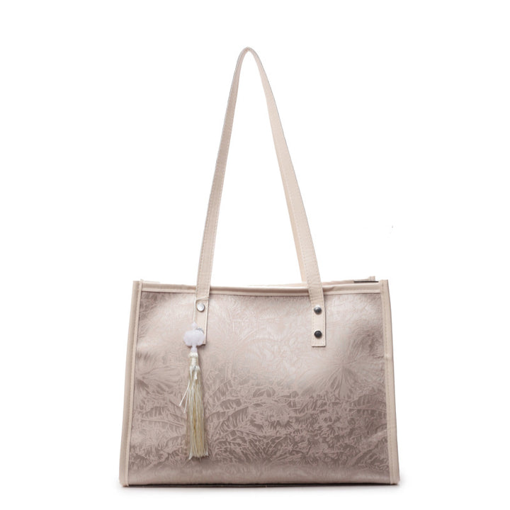Damen elegante Tragetasche mit verziertem Design Nord Taschen