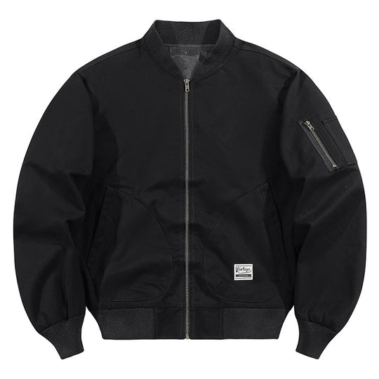 Herren Modische Bomberjacke mit praktischen Taschen Nord Taschen