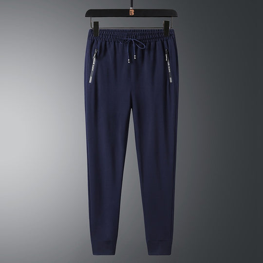 Herren Leichte Performance-Jogginghose mit elastischem Bund Reißverschlusstaschen und schlankem Schnitt Nord Taschen