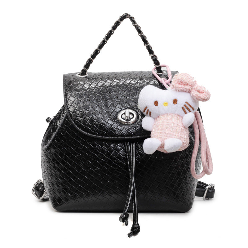 Damen Rucksacktasche mit süßem Anhänger Nord Taschen