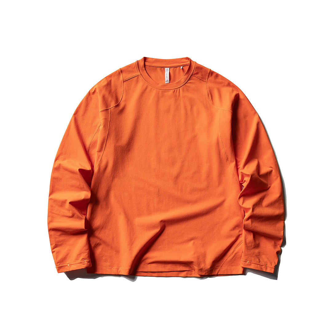 Unisex Leichter technischer Longsleeve mit Rundhalsausschnitt, Raglanärmeln und atmungsaktivem Funktionsmaterial Nord Taschen