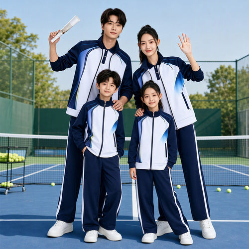 Unisex Badminton-Trainingsset mit Funktionspolo und sportlicher Jogginghose Nord Taschen