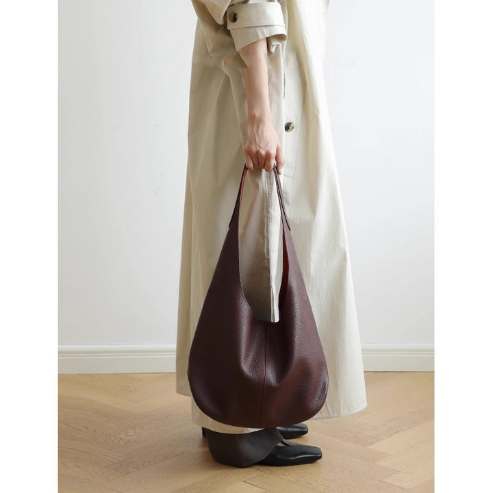 Damen Hobo-Tasche aus hochwertigem Kunstleder mit geschmeidiger Form Nord Taschen