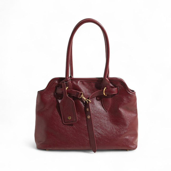 Nord Taschen | Large Smooth Leather Handbag