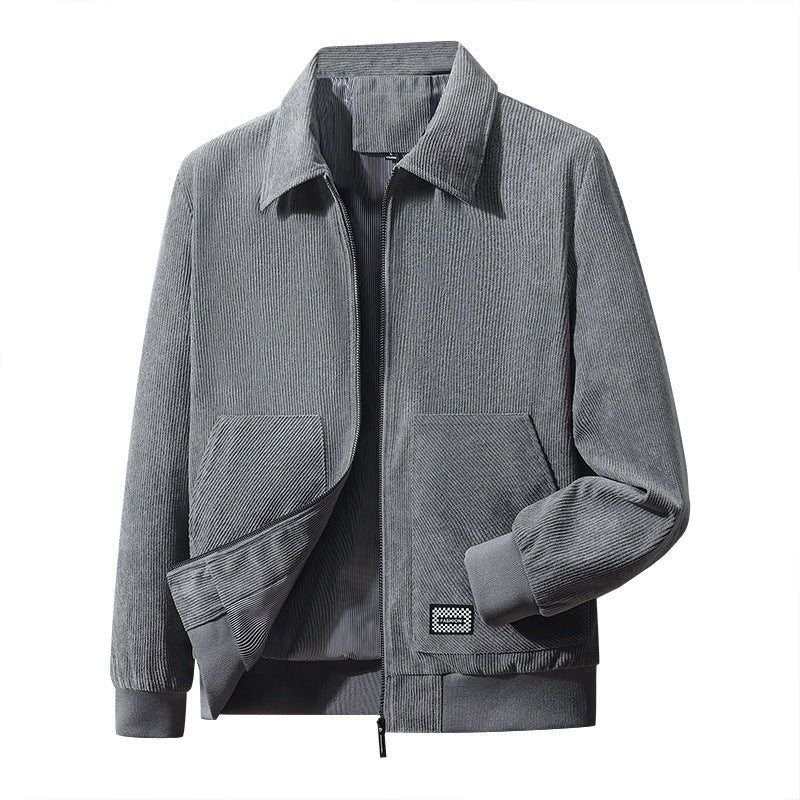 Herren Lässige Utility-Jacke Nord Taschen