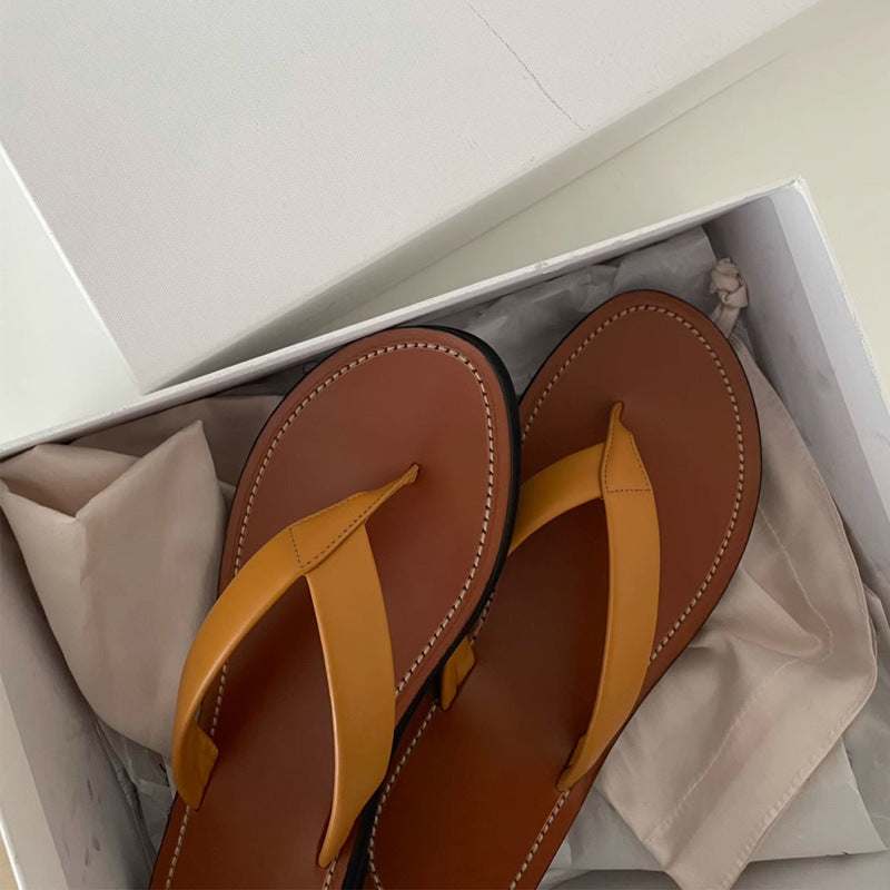 Damen Edle Zehentrenner-Sandalen mit hochwertigem Riemendesign und komfortablem Fußbett Nord Taschen