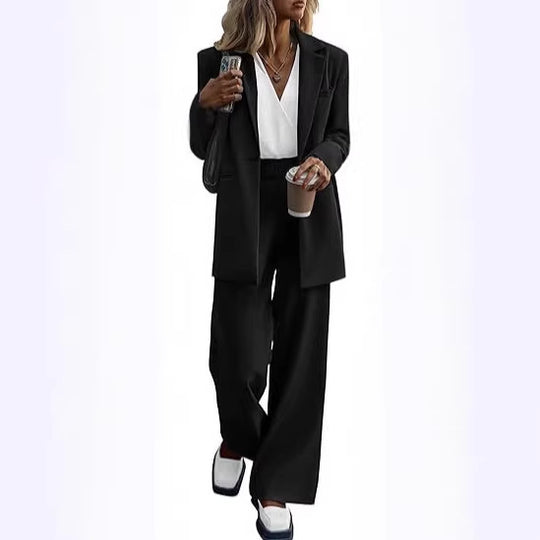 Damen Elegantes Blazer-Outfit Nord Taschen