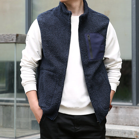 Herren Funktionale Fleece-Weste Nord Taschen