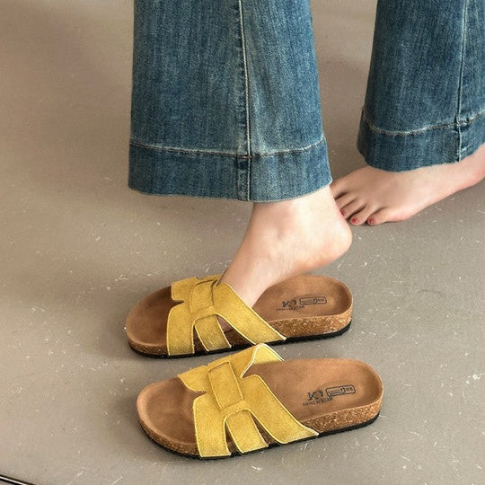 Damen Clogs mit geflochtenem Design und anatomisch geformtem Fußbett