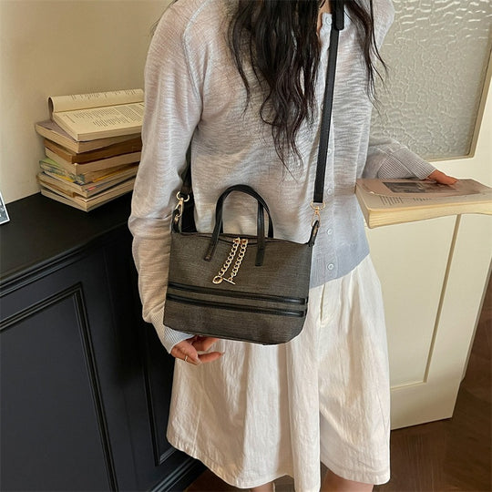 Damen elegante Tragetasche mit vielseitigem Design und abnehmbarem Schulterriemen Nord Taschen