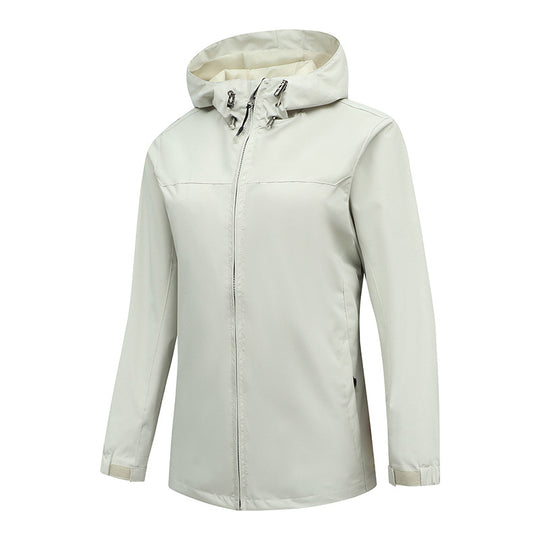 Herren Ultraleichte packbare Regenjacke mit Kapuze und verdecktem Reißverschluss Nord Taschen
