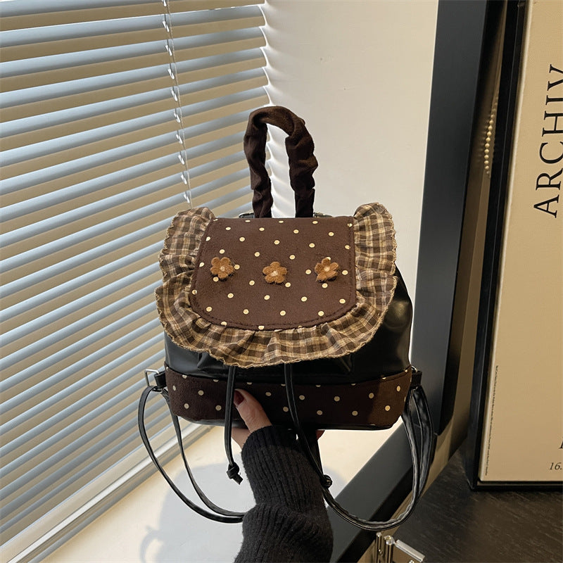 Damen Rucksacktasche mit verspieltem Blumendekor Nord Taschen