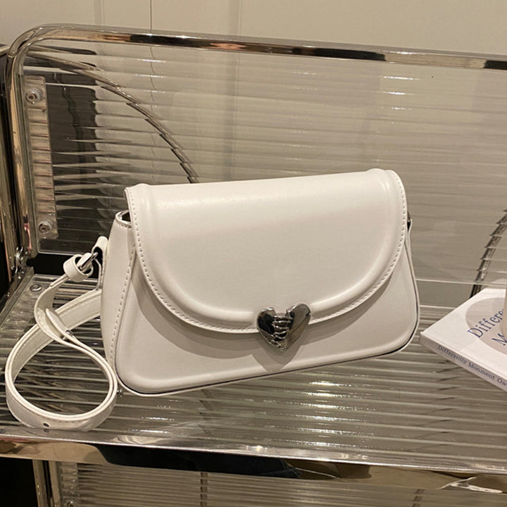 Damen Crossbody Tasche mit Herzen-Verschluss Nord Taschen