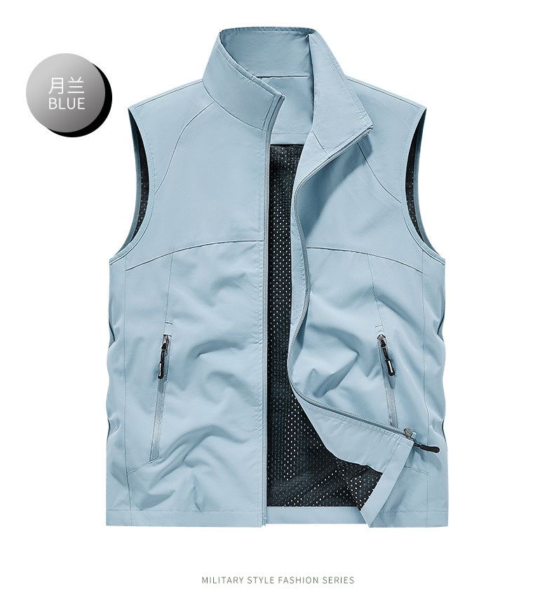 Herren Multifunktionale Outdoor-Weste Nord Taschen 1788241283