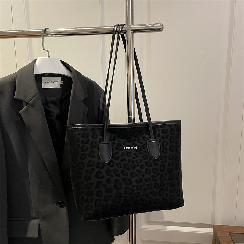 Damen elegante Tote-Bag mit modischem Leopardenmuster Nord Taschen