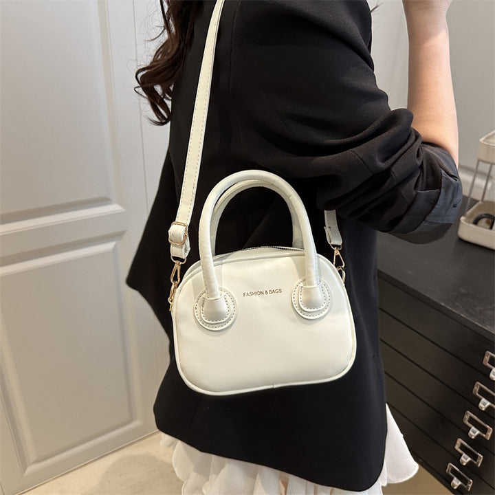 Damen elegante Umhängetasche mit rundem Design Nord Taschen