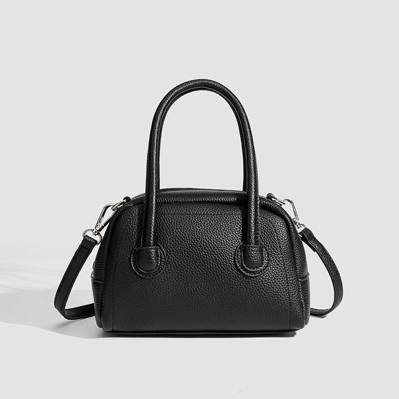 Damen strukturierte Handtasche mit abnehmbarem Schulterriemen Nord Taschen