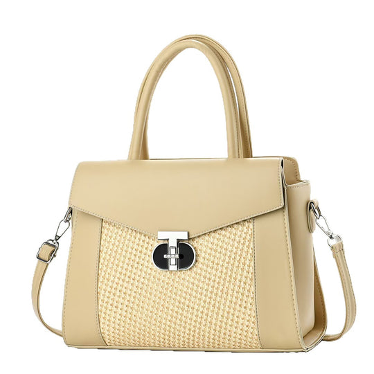 Damen Designer-Handtasche mit strukturierten Oberflächen und abnehmbarem Schulterriemen Nord Taschen