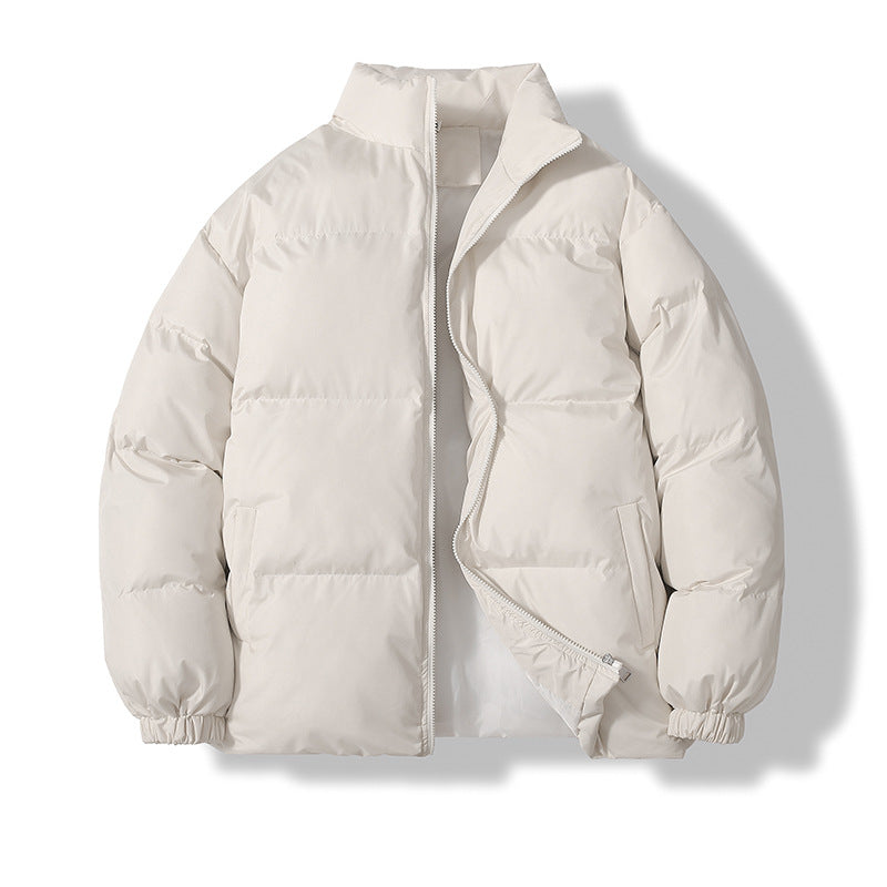 Unisex wattierte Steppjacke mit Stehkragen, zwei Taschen und elastischen Bündchen Nord Taschen