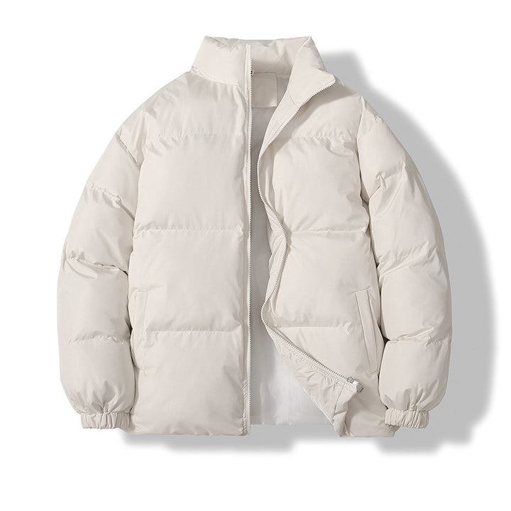 Unisex wattierte Steppjacke mit Stehkragen, zwei Taschen und elastischen Bündchen Nord Taschen