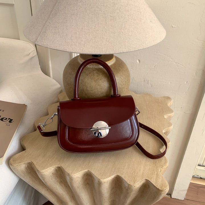 Damen elegante Handtasche mit dezentem Verschluss Nord Taschen