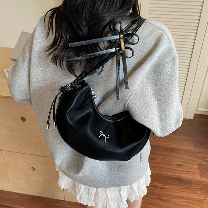 Damen elegante Umhängetasche mit modischen Schleifendetails Nord Taschen