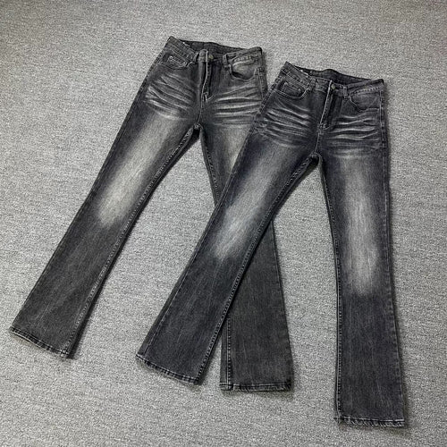 Damen Hochwertige Bootcut Jeans Nord Taschen