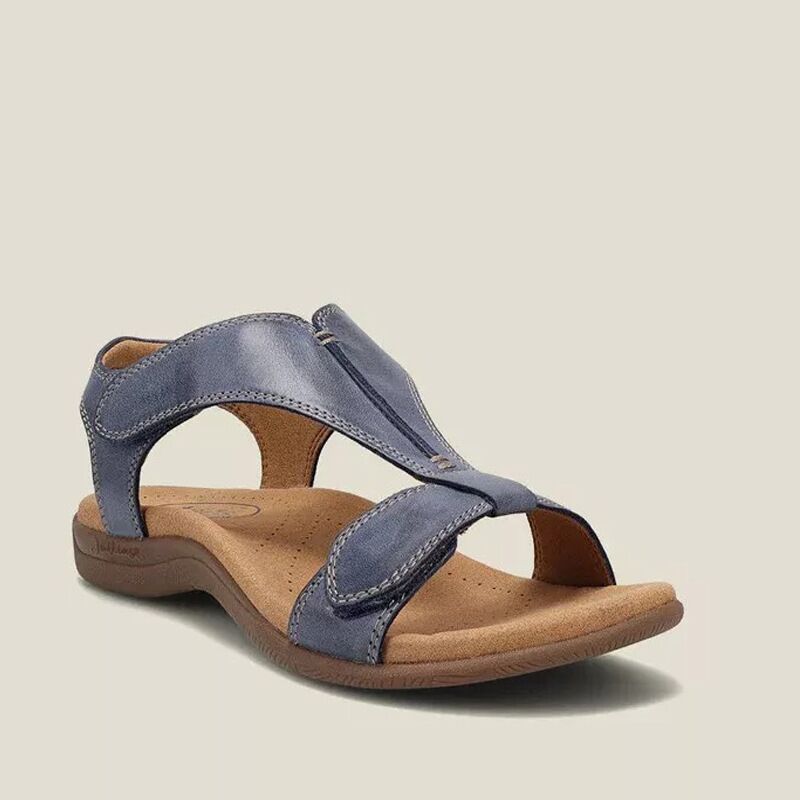 Damen Freizeit-Sandalen mit verstellbaren Riemen und ergonomischem Fußbett