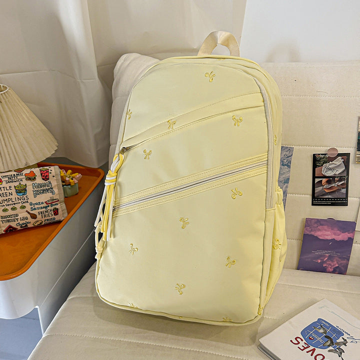 Damen Freizeit Rucksack mit detaillierten Stickereien Nord Taschen